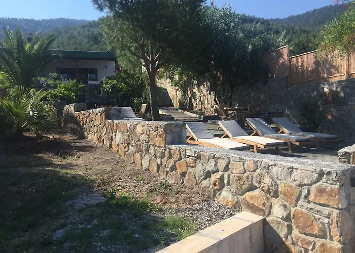 House With Direct Access To Private Near Bodrum בית נופש